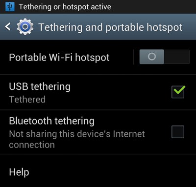 Android adapter modem driver